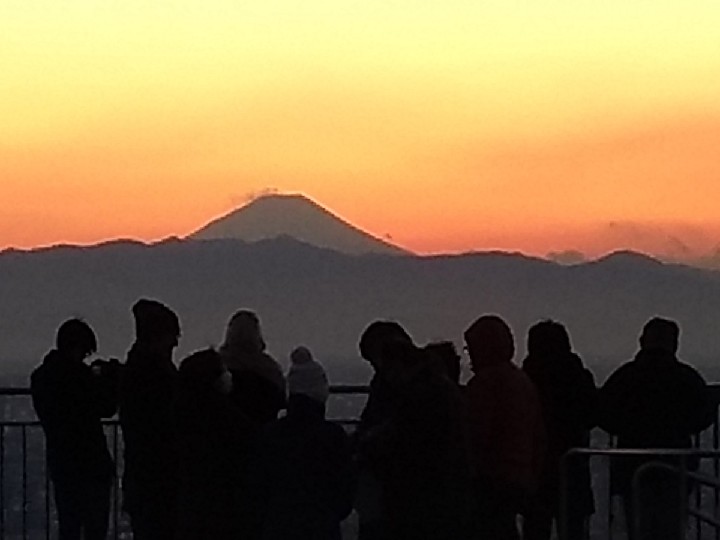 SunsetWithMtFuji