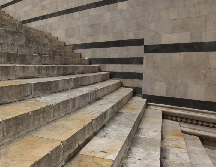 Cathedral Stairs - Siena